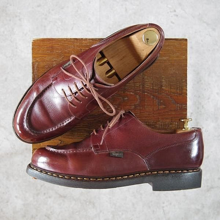 極上★パラブーツ SIZE 8【定価￥71,500-★シャンボード/CHAMBORD】マロン/MARRON/リスレザー/TEXソール/Uチップ/茶/Paraboot★g346