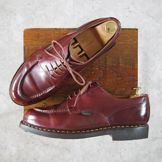 極上★パラブーツ SIZE 8【定価￥71,500-★シャンボード/CHAMBORD】マロン/MARRON/リスレザー/TEXソール/Uチップ/茶/Paraboot★g346