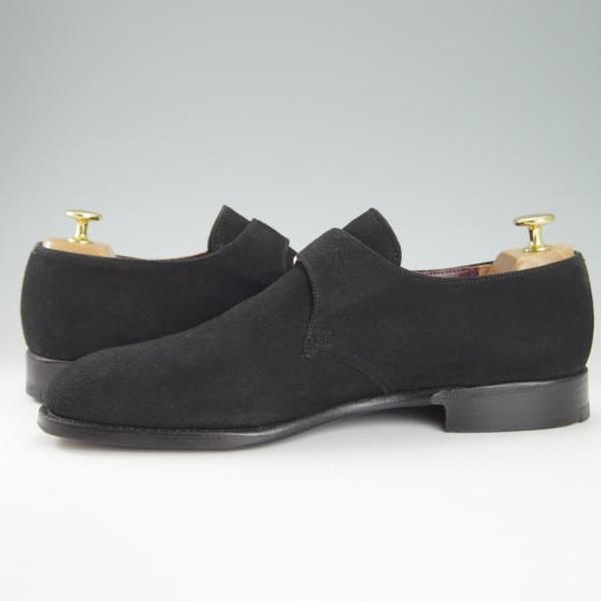 極美品★チャーチ 80F/UK8【最上級★マスタークラス/Masterclass/73ラスト】ビームス別注/モンクストラップ/黒/BEAMS/Church's★g348