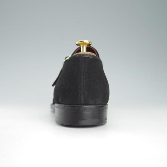 極美品★チャーチ 80F/UK8【最上級★マスタークラス/Masterclass/73ラスト】ビームス別注/モンクストラップ/黒/BEAMS/Church's★g348