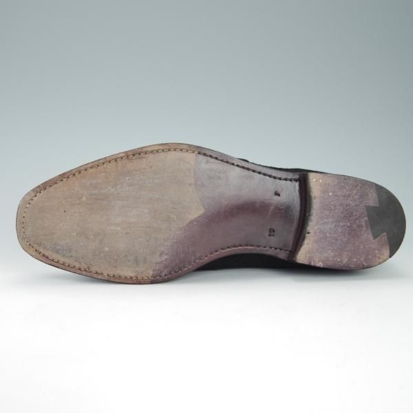 極美品★チャーチ 80F/UK8【最上級★マスタークラス/Masterclass/73ラスト】ビームス別注/モンクストラップ/黒/BEAMS/Church's★g348