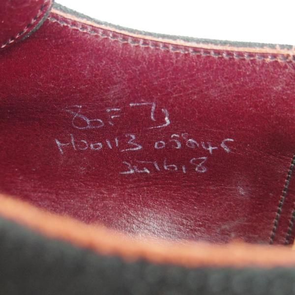 極美品★チャーチ 80F/UK8【最上級★マスタークラス/Masterclass/73ラスト】ビームス別注/モンクストラップ/黒/BEAMS/Church's★g348