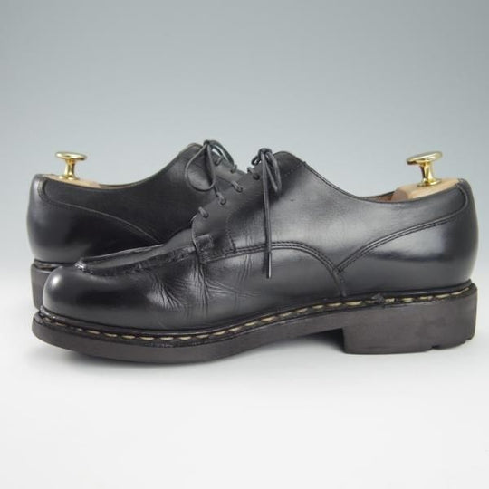 ★パラブーツ SIZE 6【定価￥71,500-★シャンボード/CHAMBORD】TEXソール/リスレザー/NOIR/黒/Uチップ/メンズ/Paraboot★g350