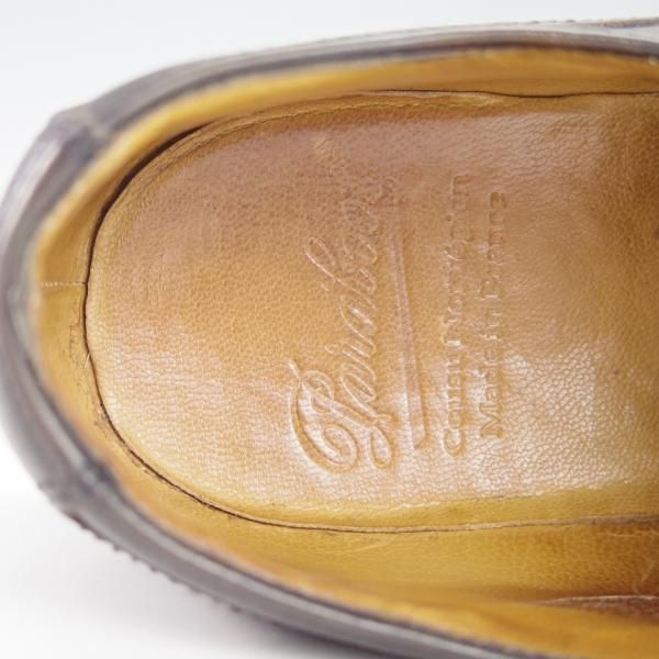 ★パラブーツ SIZE 6【定価￥71,500-★シャンボード/CHAMBORD】TEXソール/リスレザー/NOIR/黒/Uチップ/メンズ/Paraboot★g350