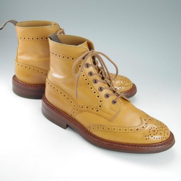 極上★トリッカーズ SIZE 7【現行定価￥96,800-★ダイナイトソール仕様/モールトン】エイコンアンティーク/カントリーブーツ/Tricker's★g351