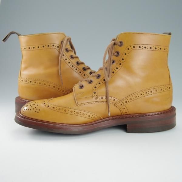 極上★トリッカーズ SIZE 7【現行定価￥96,800-★ダイナイトソール仕様/モールトン】エイコンアンティーク/カントリーブーツ/Tricker's★g351
