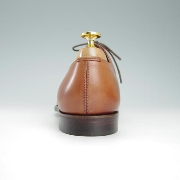 未使用★(英)グレンソン 6.5F【貴重★footmaster/フットマスター】ストレートチップ/カーフ/コニャック/薄茶/メンズ/GRENSON★g352