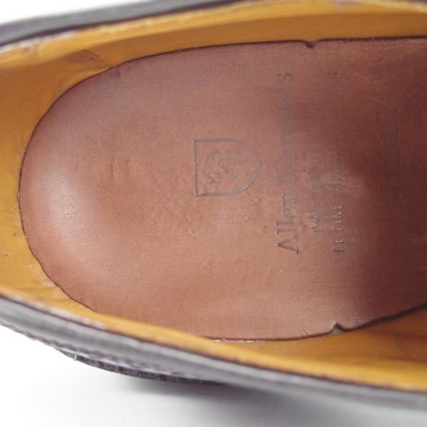 美品★(米)アレンエドモンズ 8.5D【定価￥75,900-★MacNeil/マクニール】ロングウイング/カーフ/黒/メンズ/ALLEN EDMONDS★g355