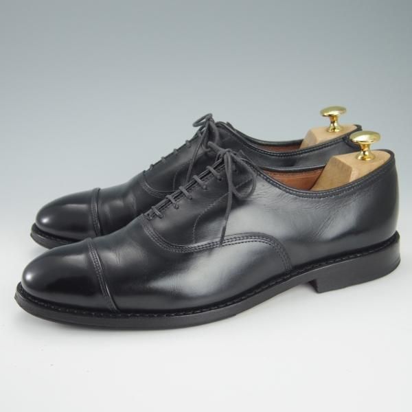 美品★(米)アレンエドモンズ 8.5D【定価￥75,900-★パークアベニュー/Park Avenue】ストレートチップ/黒/メンズ/ALLEN EDMONDS★g356