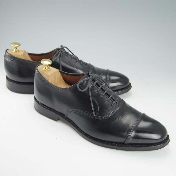 美品★(米)アレンエドモンズ 8.5D【定価￥75,900-★パークアベニュー/Park Avenue】ストレートチップ/黒/メンズ/ALLEN EDMONDS★g356