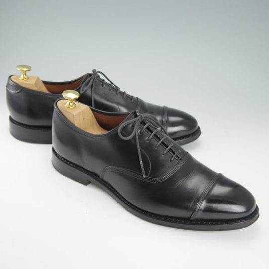 美品★(米)アレンエドモンズ 8.5D【定価￥75,900-★パークアベニュー/Park Avenue】ストレートチップ/黒/メンズ/ALLEN EDMONDS★g356