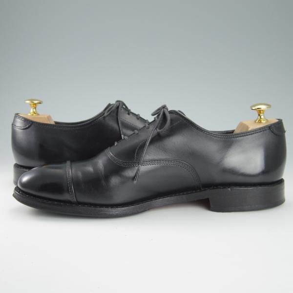 美品★(米)アレンエドモンズ 8.5D【定価￥75,900-★パークアベニュー/Park Avenue】ストレートチップ/黒/メンズ/ALLEN EDMONDS★g356