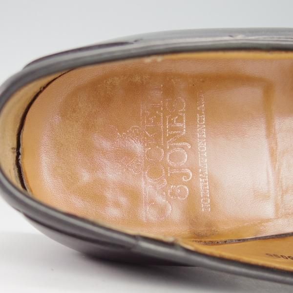 極上★クロケット&ジョーンズ 7.5E【定価￥86,900-★CAVENDISH 2/キャベンディッシュ2】タッセルローファー/黒/Crockett&Jones★g359