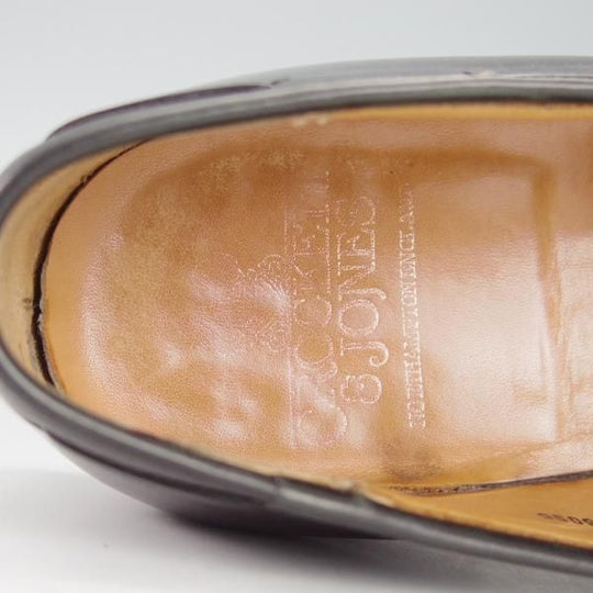 極上★クロケット&ジョーンズ 7.5E【定価￥86,900-★CAVENDISH 2/キャベンディッシュ2】タッセルローファー/黒/Crockett&Jones★g359