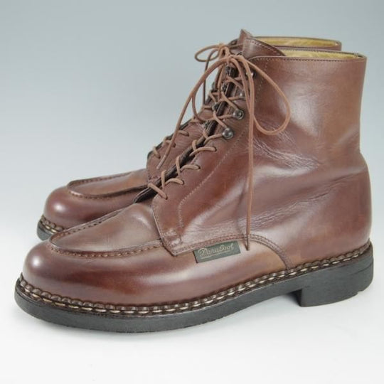 極上★パラブーツ SIZE 7.5【定価￥81,400-★ブーツ仕様シャンボード/BEAULIEU】リスレザー/ブーツ/マロン/MARRON/メンズ/Paraboot★g360