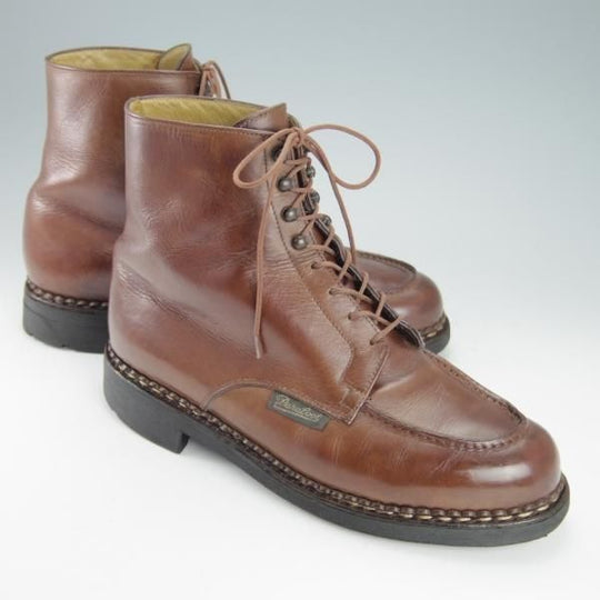 極上★パラブーツ SIZE 7.5【定価￥81,400-★ブーツ仕様シャンボード/BEAULIEU】リスレザー/ブーツ/マロン/MARRON/メンズ/Paraboot★g360