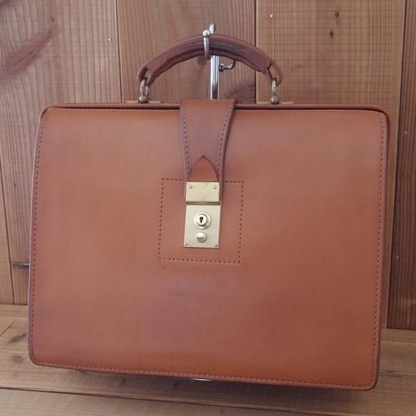 極上★(英)Barrow&Hepburn【販売価格20万円以上★ブライドルレザー仕様/ダレスバッグ】メンズ/ビジネス/茶/革/鞄/バロウ＆ヘップバーン★N5685