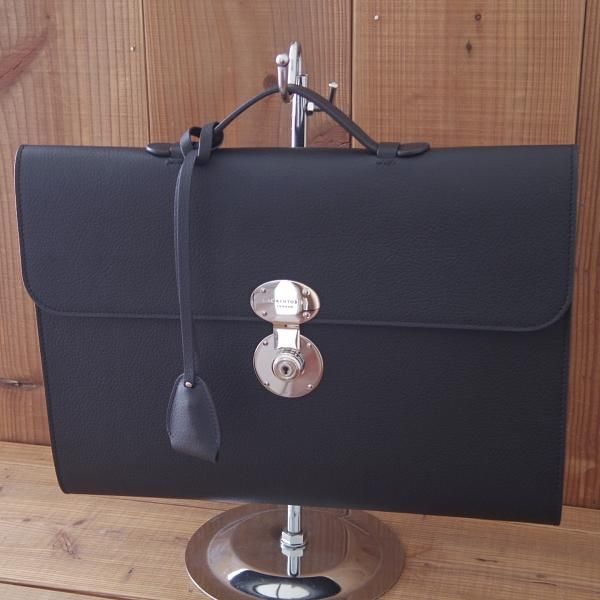 SIMPSON LONDON ブリーフケース ブラック 新品☆(英)SIMPSON LONDON/シンプソン【定価￥113,400