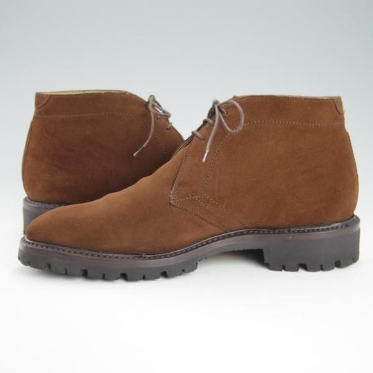 ほぼ未使用★(伊)マック・バレンス SIZE 6【定価8万円程度★(伊)Eボナフェ直系ブランド】(英)C.F.ステッド社スエード/MAC BAREN'S★g364