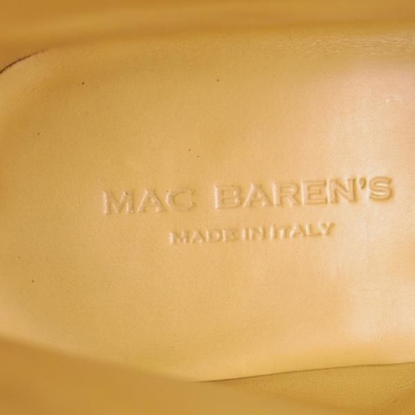 ほぼ未使用★(伊)マック・バレンス SIZE 6【定価8万円程度★(伊)Eボナフェ直系ブランド】(英)C.F.ステッド社スエード/MAC BAREN'S★g364