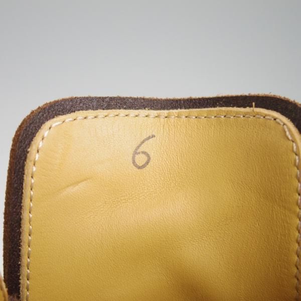 ほぼ未使用★(伊)マック・バレンス SIZE 6【定価8万円程度★(伊)Eボナフェ直系ブランド】(英)C.F.ステッド社スエード/MAC BAREN'S★g364