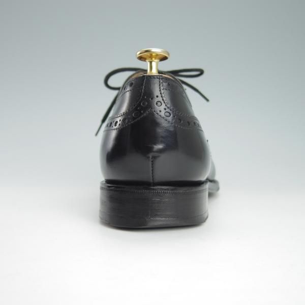 極上★チャーチ 80G/UK8【定価￥96,800-★ディプロマット/DIPLOMAT】173ラスト/セミブローグ/カーフ/黒/メンズ/Church's★g369