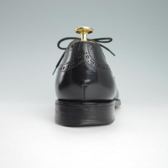 極上★チャーチ 80G/UK8【定価￥96,800-★ディプロマット/DIPLOMAT】173ラスト/セミブローグ/カーフ/黒/メンズ/Church's★g369