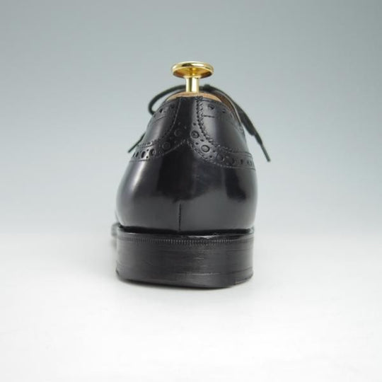 極上★チャーチ 80G/UK8【定価￥96,800-★ディプロマット/DIPLOMAT】173ラスト/セミブローグ/カーフ/黒/メンズ/Church's★g369