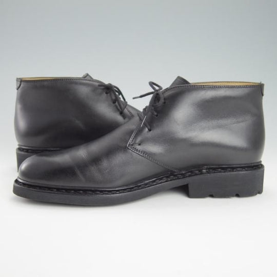 ほぼ未使用★パラブーツ SIZE 5.5【定価￥68,200-★Lully/ルーリー】ギャラクシーソール/チャッカブーツ/カーフ/黒/Paraboot★g372