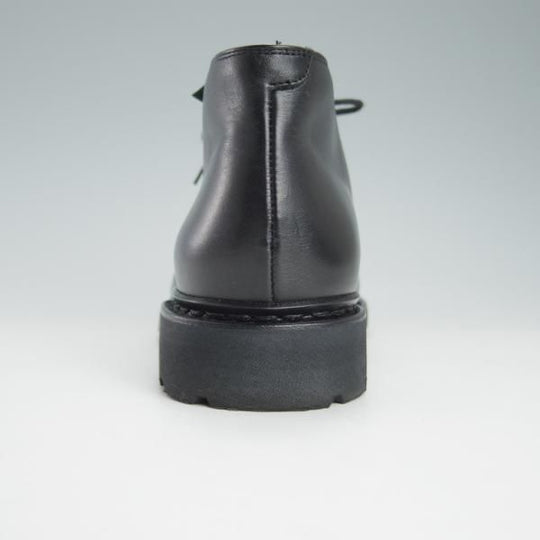 ほぼ未使用★パラブーツ SIZE 5.5【定価￥68,200-★Lully/ルーリー】ギャラクシーソール/チャッカブーツ/カーフ/黒/Paraboot★g372