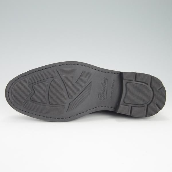 ほぼ未使用★パラブーツ SIZE 5.5【定価￥68,200-★Lully/ルーリー】ギャラクシーソール/チャッカブーツ/カーフ/黒/Paraboot★g372