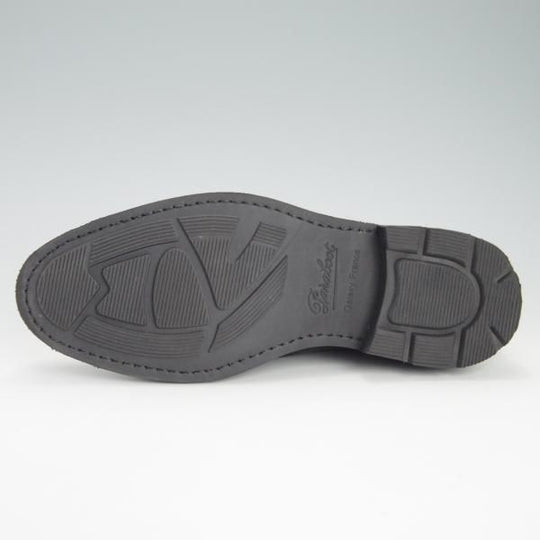 ほぼ未使用★パラブーツ SIZE 5.5【定価￥68,200-★Lully/ルーリー】ギャラクシーソール/チャッカブーツ/カーフ/黒/Paraboot★g372