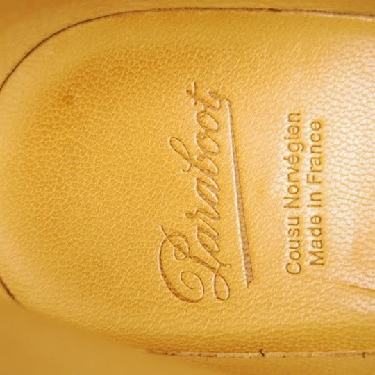 ほぼ未使用★パラブーツ SIZE 5.5【定価￥68,200-★Lully/ルーリー】ギャラクシーソール/チャッカブーツ/カーフ/黒/Paraboot★g372