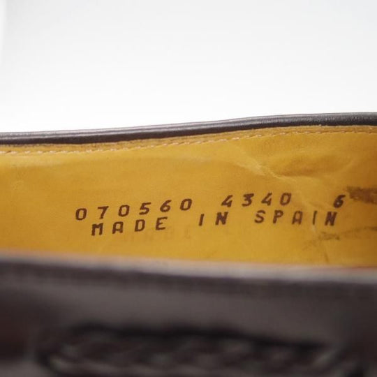 ★(スペイン製)Berwick/バーウィック SIZE 6【モデル定価￥33,000-★UNIVERSAL LANGUAGE別注/4340】タッセルローファー/カーフ/黒★g373