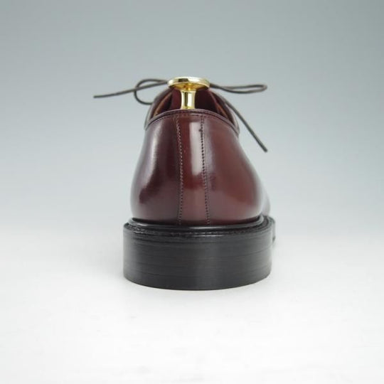 極上★チャーチ 60F/UK6【コードバン仕様★旧チャーチ/224ラスト/STRATTON】プレーントゥ/赤茶/メンズ/Church's★g374