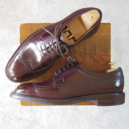 ★(英)チーニー 9F【定価￥74,520-★ダイナイトソール仕様/OLIVER 2R】125ラスト/ロングウイング/濃茶/メンズ/CHEANEY★g382