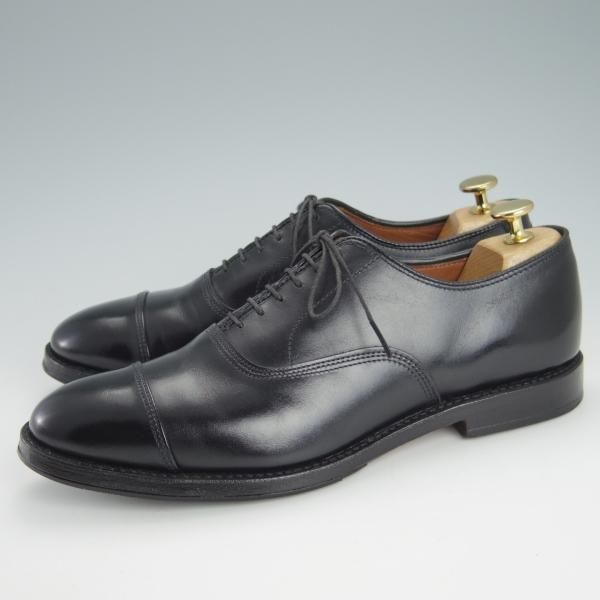 美品★(米)アレンエドモンズ 8D【定価￥75,900-★パークアベニュー/Park Avenue】ストレートチップ/黒/メンズ/ALLEN EDMONDS★g386