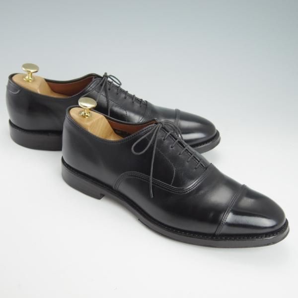 美品★(米)アレンエドモンズ 8D【定価￥75,900-★パークアベニュー/Park Avenue】ストレートチップ/黒/メンズ/ALLEN EDMONDS★g386