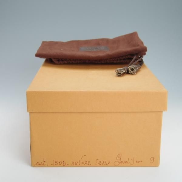 極上★(伊)BONORA/ボノーラ 9E【ハンドソーンウェルテッド製法★九分仕立て/旧ボノーラ】Uチップ/カーフ/薄茶/メンズ★g387