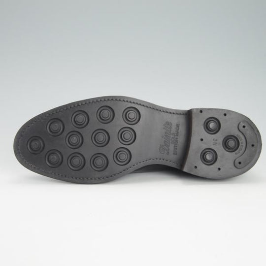 極美品★(英)チーニー 6E【定価￥68,200-★ダイナイトソール仕様/LOATLAND】125ラスト/セミブローグ/カーフ/黒/メンズ/CHEANEY★g388