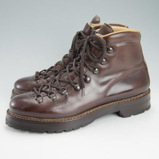 極美品★(伊)F.LLIジャコメッティ SIZE 41【現行モデル定価14万円程度★マルモラーダ/FG105】マウンテンブーツ/濃茶/Giacometti★g390