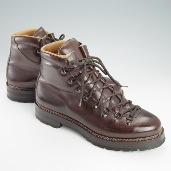 極美品★(伊)F.LLIジャコメッティ SIZE 41【現行モデル定価14万円程度★マルモラーダ/FG105】マウンテンブーツ/濃茶/Giacometti★g390