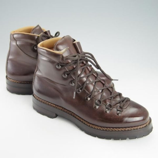 極美品★(伊)F.LLIジャコメッティ SIZE 41【現行モデル定価14万円程度★マルモラーダ/FG105】マウンテンブーツ/濃茶/Giacometti★g390