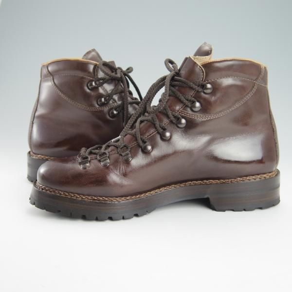 極美品★(伊)F.LLIジャコメッティ SIZE 41【現行モデル定価14万円程度★マルモラーダ/FG105】マウンテンブーツ/濃茶/Giacometti★g390