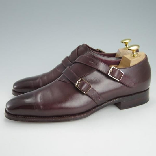 極美品★ホール&マークス SIZE 7【現行オーダー価格18万円以上★ハンドソーンウェルテッド製法/九分仕立て】ギルドオブクラフツ/Hall&marks★g391