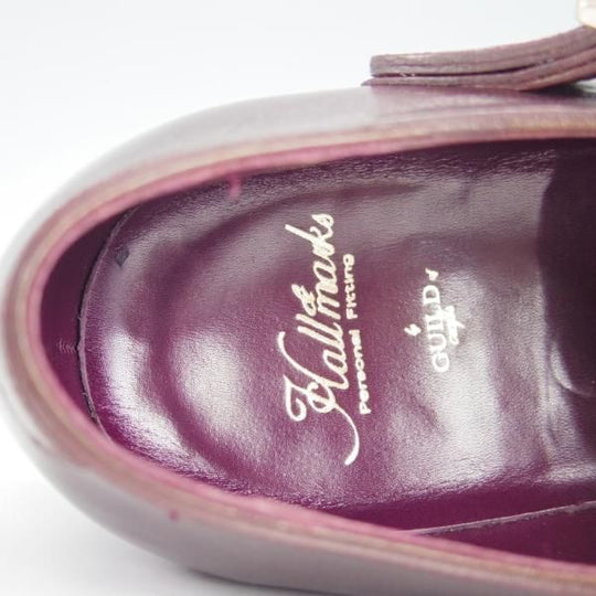 極美品★ホール&マークス SIZE 7【現行オーダー価格18万円以上★ハンドソーンウェルテッド製法/九分仕立て】ギルドオブクラフツ/Hall&marks★g391