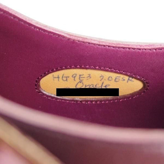 極美品★ホール&マークス SIZE 7【現行オーダー価格18万円以上★ハンドソーンウェルテッド製法/九分仕立て】ギルドオブクラフツ/Hall&marks★g391