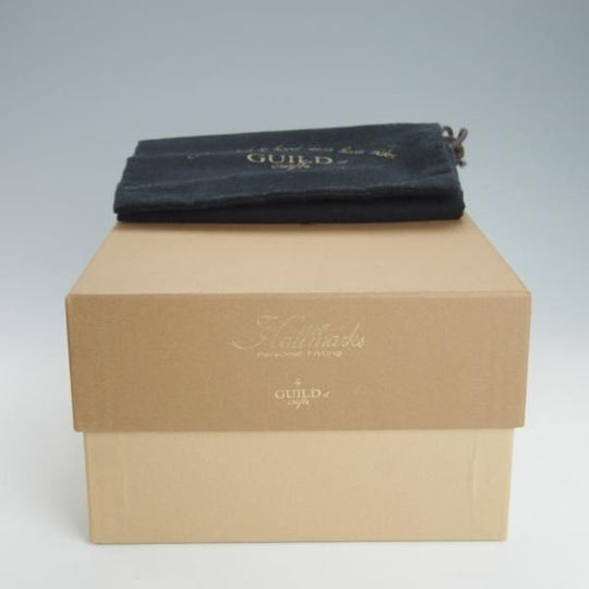 極美品★ホール&マークス SIZE 7【現行オーダー価格18万円以上★ハンドソーンウェルテッド製法/九分仕立て】ギルドオブクラフツ/Hall&marks★g391