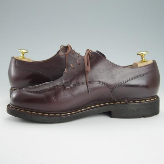 美品★パラブーツ SIZE 9【定価￥71,500-★シャンボード/CHAMBORD】カフェ/CAFE/リスレザー/TEXソール/Uチップ/茶/Paraboot★g393