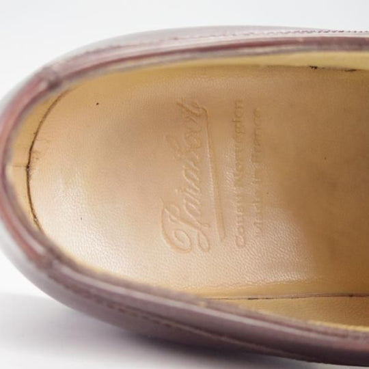 美品★パラブーツ SIZE 9【定価￥71,500-★シャンボード/CHAMBORD】カフェ/CAFE/リスレザー/TEXソール/Uチップ/茶/Paraboot★g393